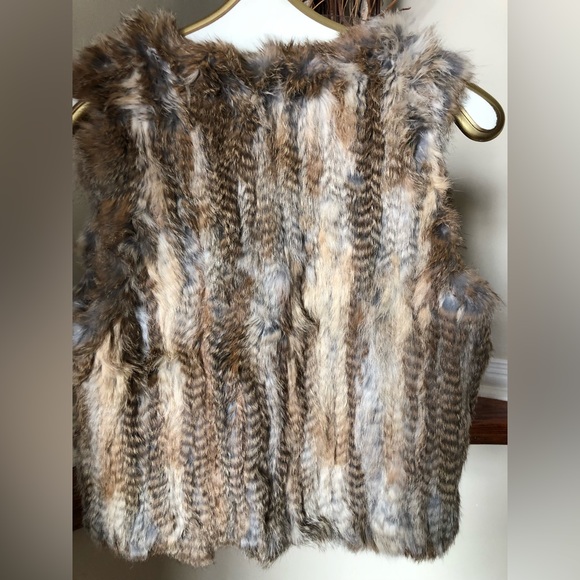 Mendocino Rabbit Fur vest - Picture 2 of 3